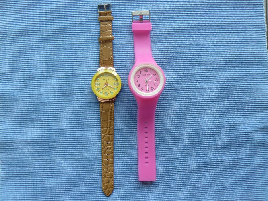 CEAS DAMA "SS.COM" CS 02 -2M ,mecanism quartz,curea silicon si piele e