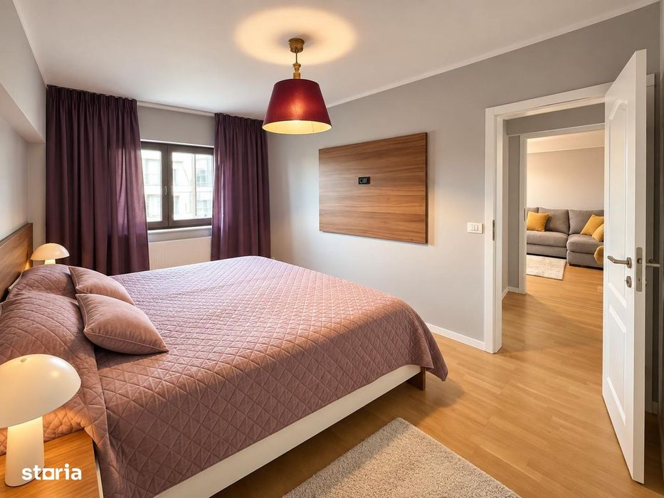 Apartament Aviatiei cu lift, decorat designer, prima inchiriere, utila