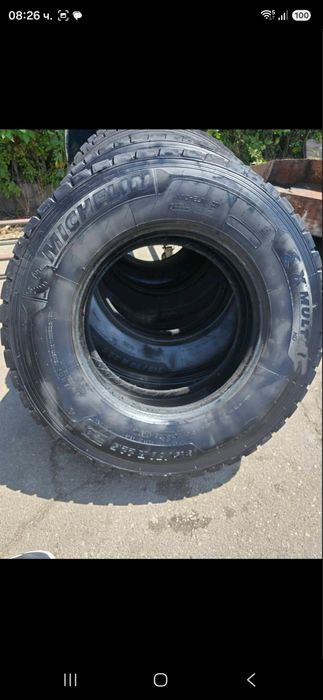 Гуми 315/60/22.5  315/70/22.5 цола 2х4 бр