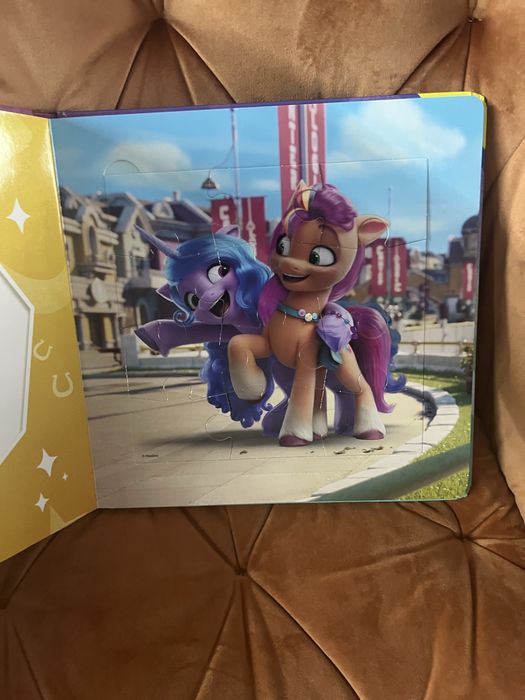 Книжка с пъзели My little pony