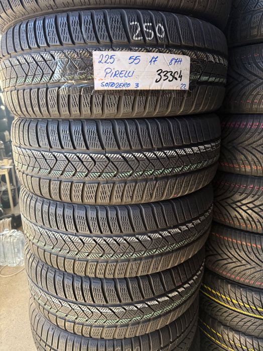 Anvelopa iarna 225/55 R17 Continental Pirelli Dunlop Firestone Funda Sava Kleber