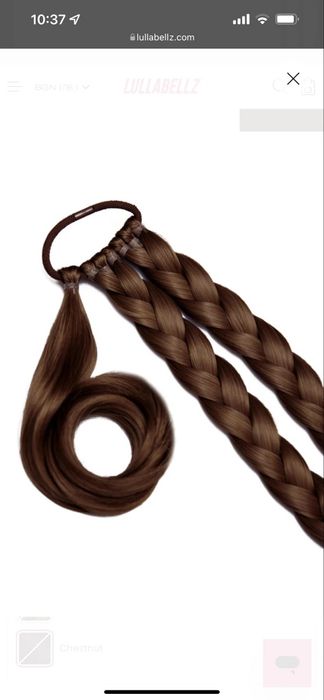 естествена коса -нова