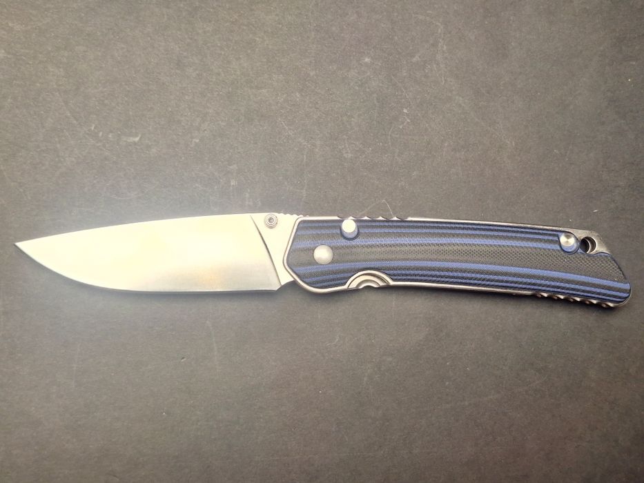 Сгъваем нож-стомана D2,дръжка G10