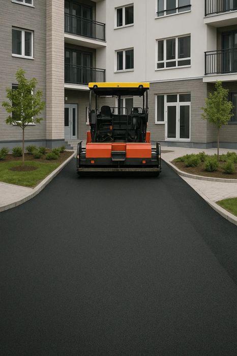 Асфальтировние. Укладка асфальта