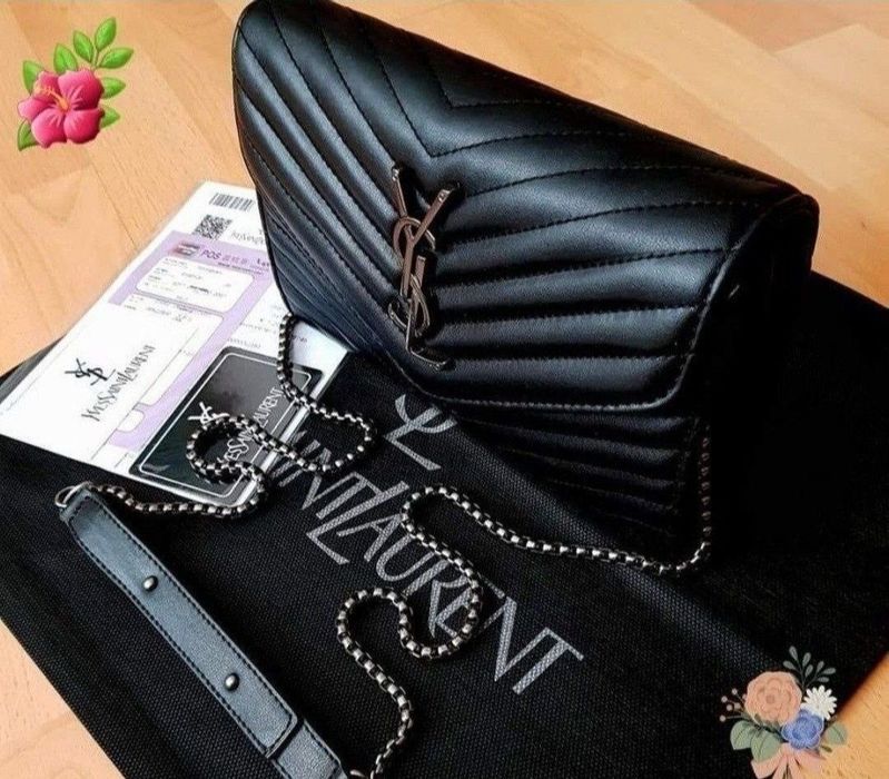 Geanta mini tip plic,model 2 in 1,logo metalic, saculet, etichetă