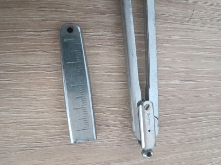 Ac de trasat otel ,metal,compas