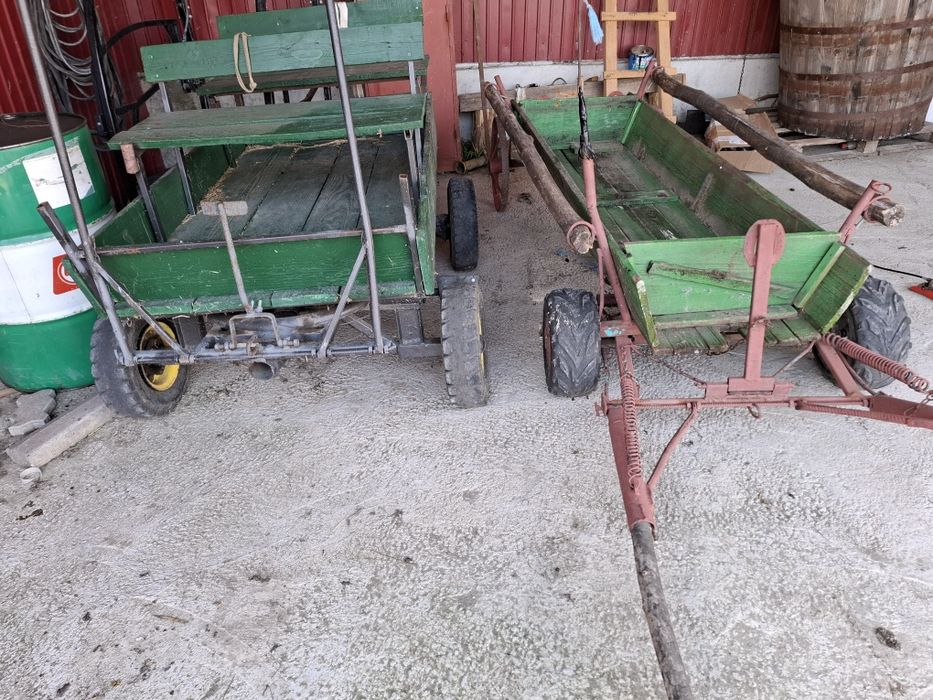 De vânzare caruta și sareta ponei