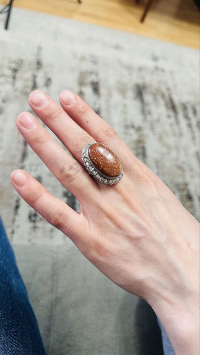 Кольцо серебро 925