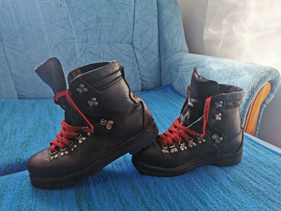 Ghete vintage Falken 43 piele