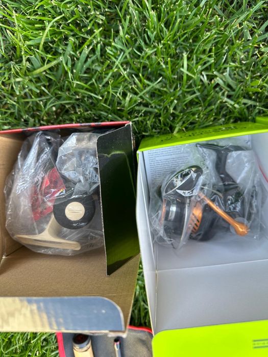 Lanseta si mulineta spinning  Shimano, Daiwa, DAM, Fox Rage