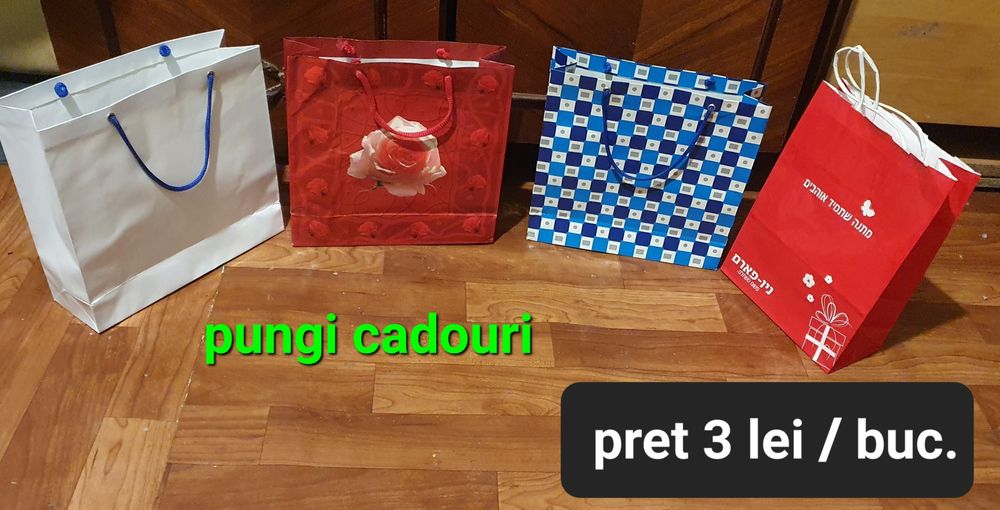 Pungi cadouri diferite