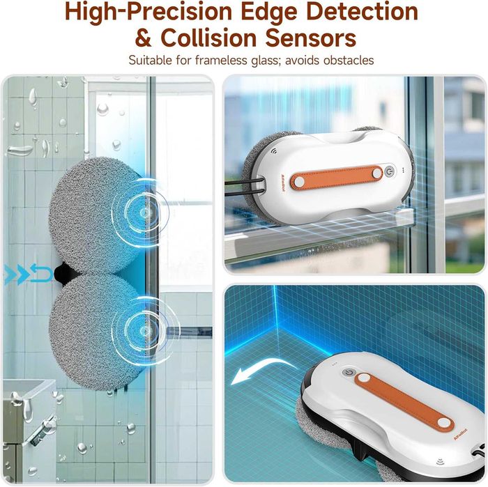 Робот за почистване на прозорци AlfaBot X7Pro,Гаранция