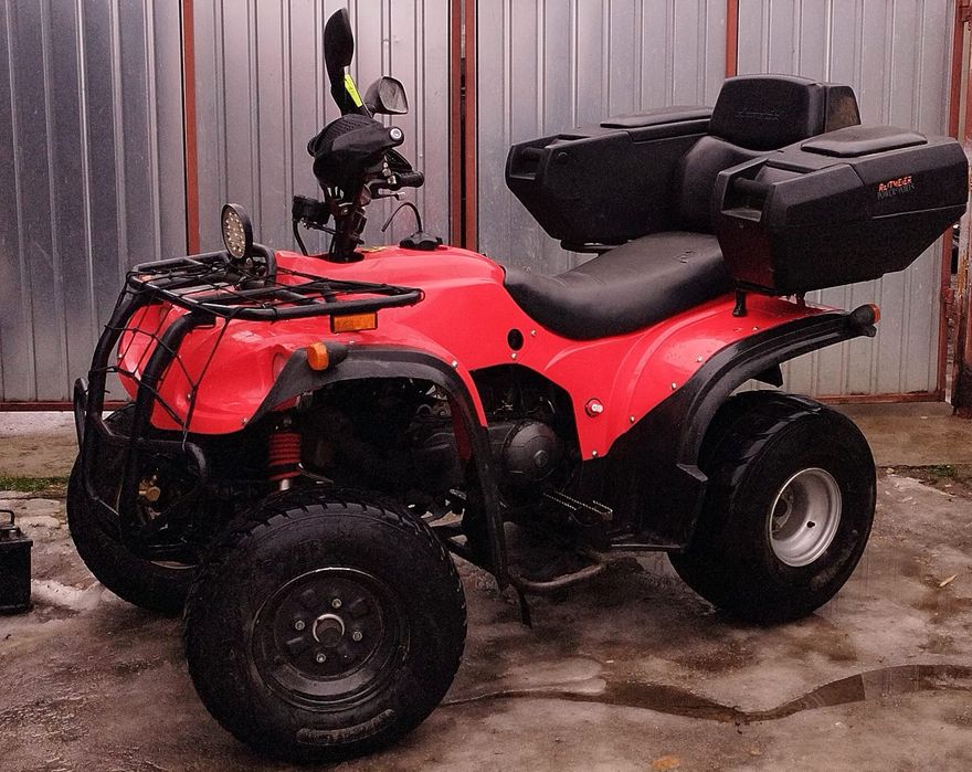 ATV L7e 2 locuri înmatriculat Nr negru