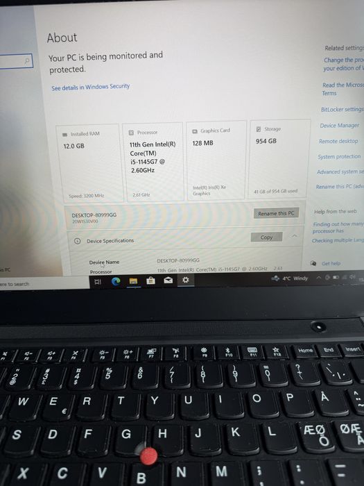 Vand Laptop Thinkpad T14 gen 2