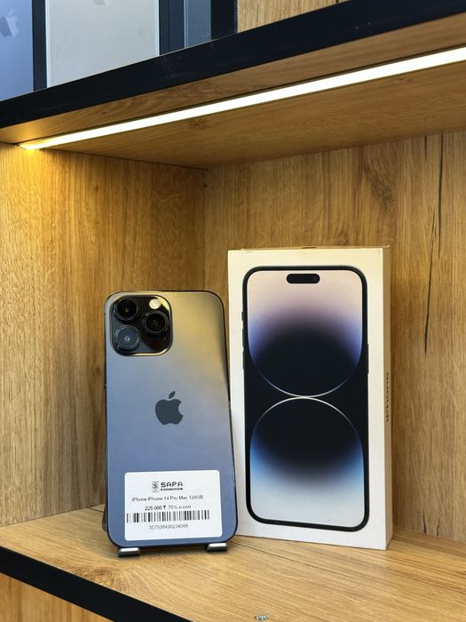 айфон 14 про макс черный е сим