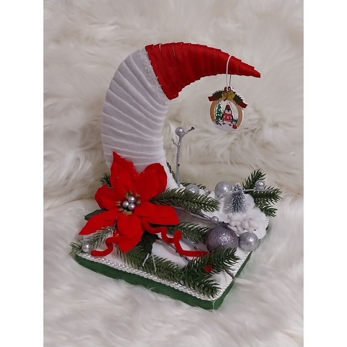 Коледна декорация "Луна"