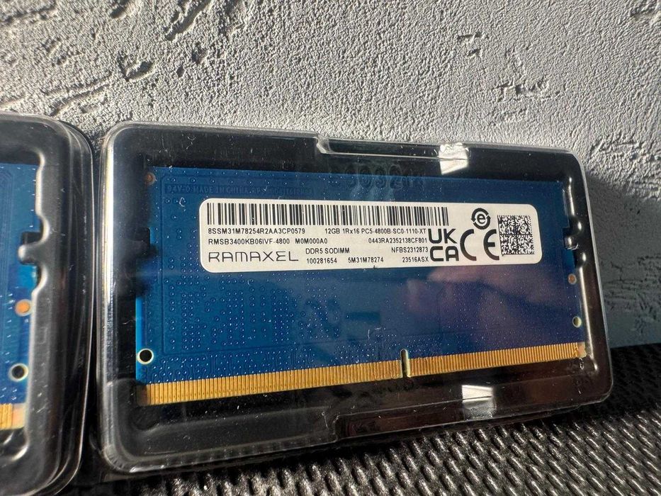 Kit RAM RAMAXEL 24GB 2x12GB DDR5 4800MHz SODIMM Laptop