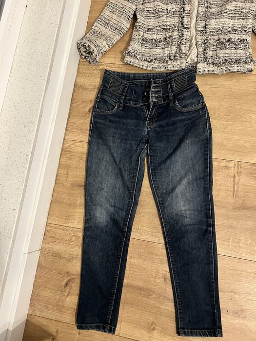 Sacou si blugi casual-  mar M