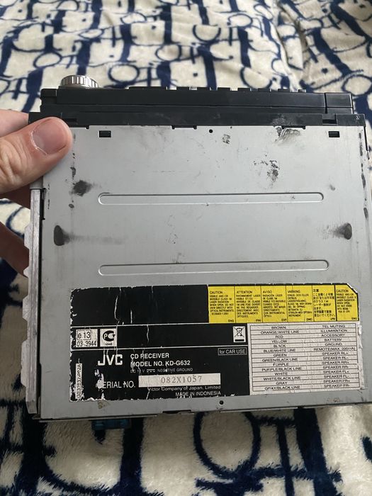 Магнитола JVC KD-G638