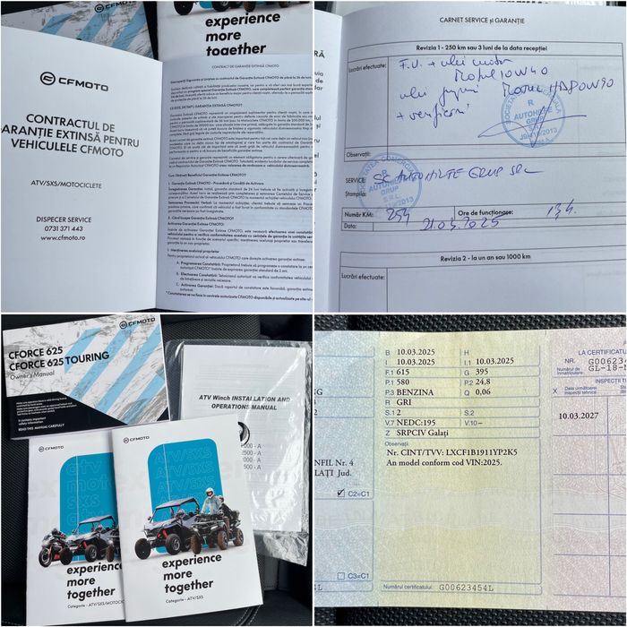 Cf Moto 625L Touring EPS, 2025, 760 Km, Garanție 5 Ani