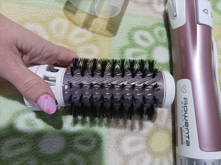 Въртяща четка с горещ въздух