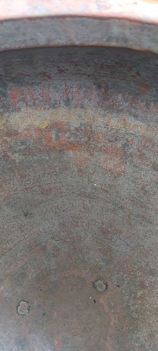 Антикварная Хлебница, медная (Hands made)