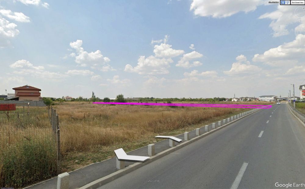 Teren 10.000mp acces din doua strazi stelelor si luceafarului