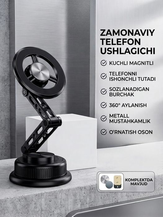 100%Orginal Telefon uchun  magnitli yopishtirgichi