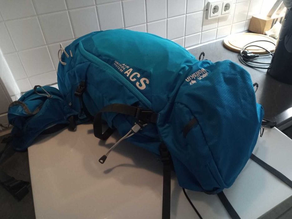 Туристическа раница Deuter Transalpine Futura Bike Jack Wolfskin