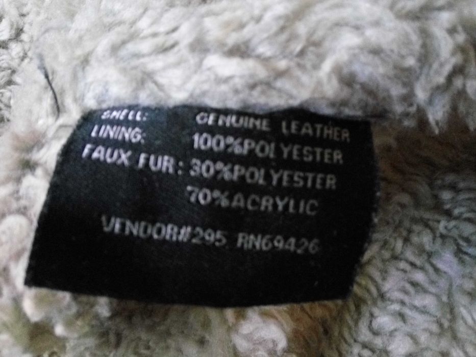 Мъжко зимно яке естествена кожа Wilsons Leather, закупено от САЩ