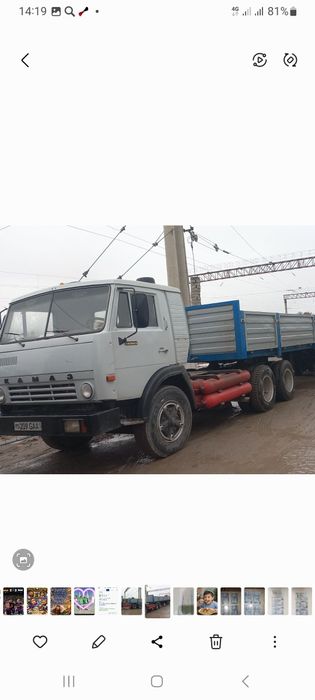 КамАЗ тигач ни узи сотилади
