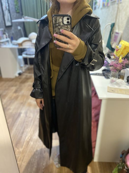 Продам длинный плащ осень/весна