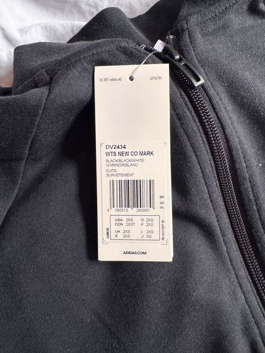 adidas Екип WTS NEW CO MARK нов 2xs розов комплект с/м