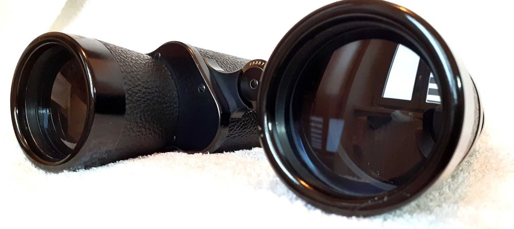 Binoclu Carl Zeiss Jena Q1 10x50 NVA Dienstglas-militar