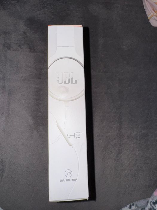 Casti Audio On Ear JBL Tune 500, Cu fir, Alb