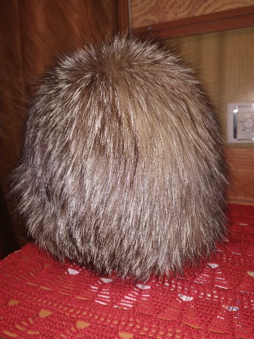 Шапка чернобурка