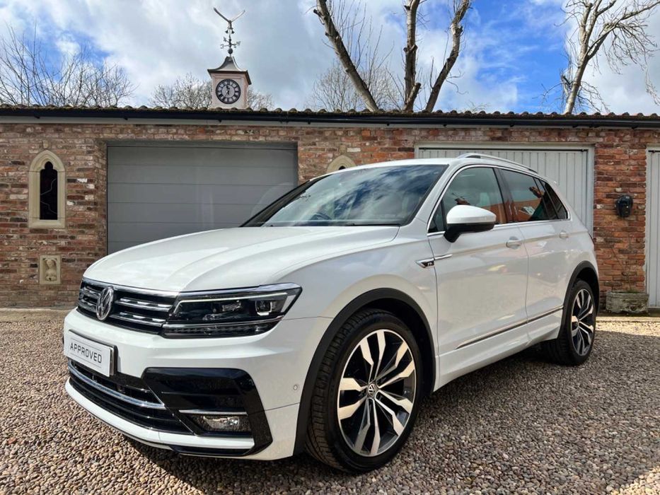 На части VW Tiguan R-line 2021 2.0D автомат Фолксваген Тигуан