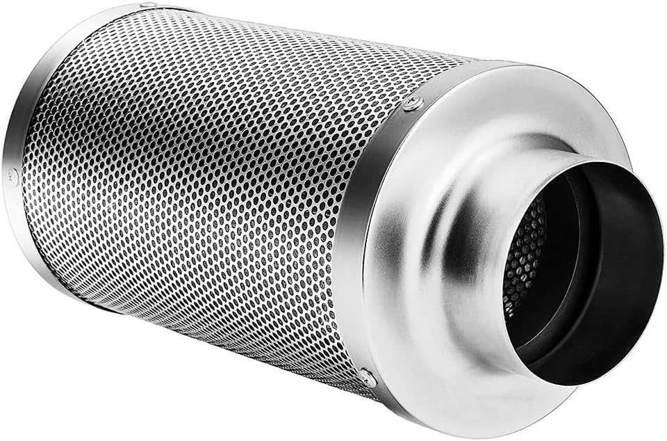 Filtru de cărbune activat Grow Air Purifier 100x250mm până la 250 m3/h