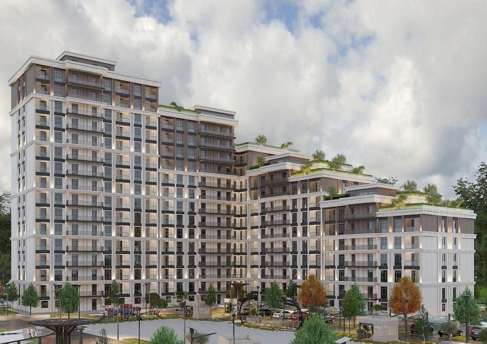 Istanbul City Продается 3 комнатная квартира коробка А.Каххара