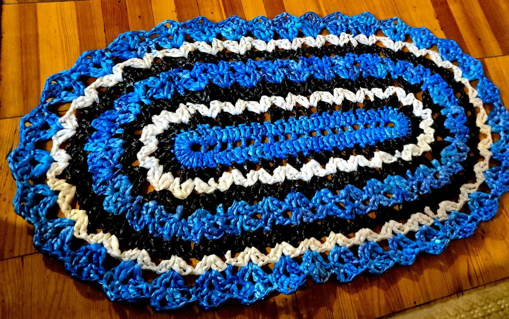 Коврики придверные ручной работы из полипропилена