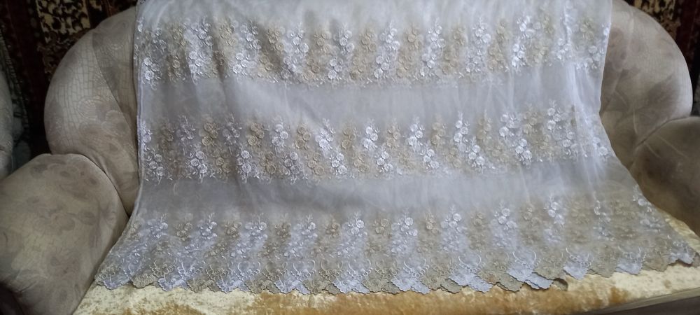 Штора из органзы