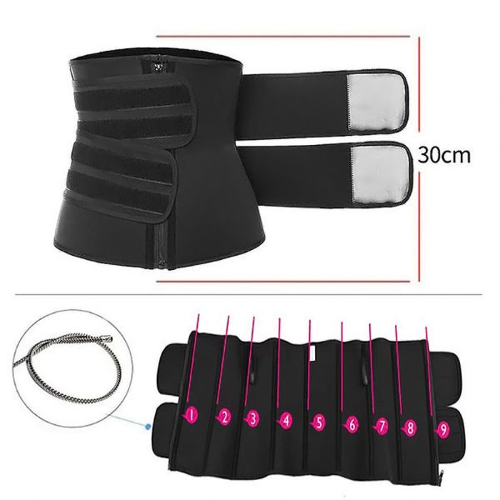 Фитнес колан за отслабване и оформяне на талията