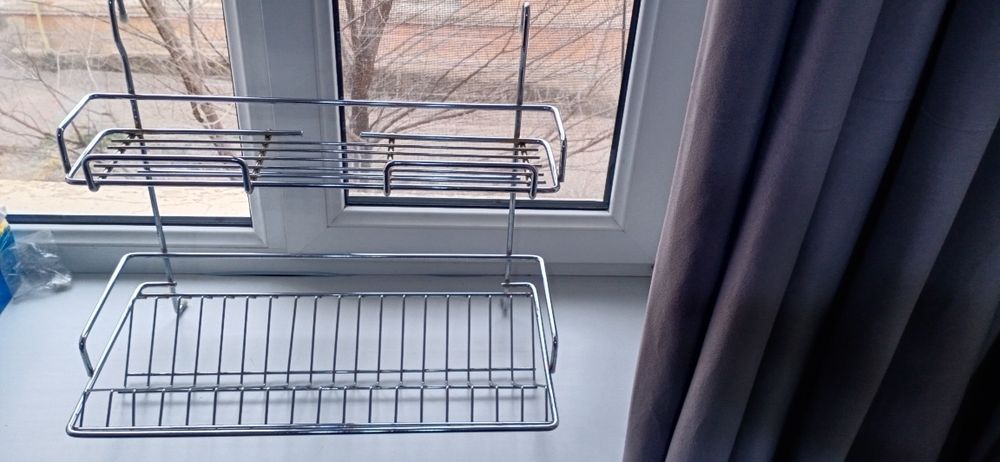 Сушилки для посуды алюминиевая и никелированные