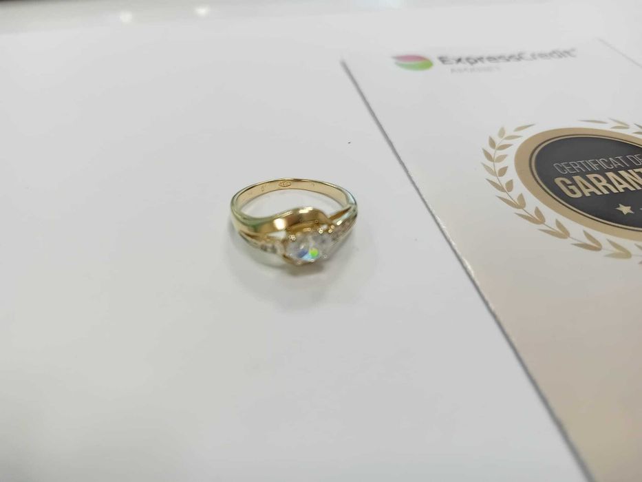 (Ag33) Inel Aur 14K Garantie 2 ani