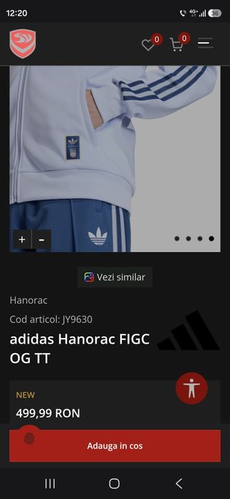 Trening Adidas Originals Italia, mar XL, nou