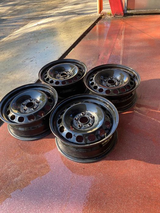 4 оригинални железни джанти VW AG - 16” , 5 болта