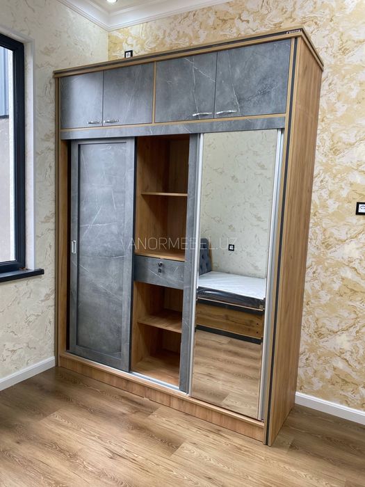 Шкаф купе антресоль УМИТ от Щараф мебель/ Shkop kupe Umid antresolli