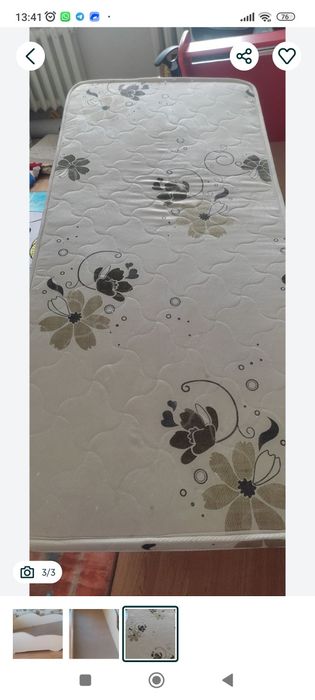 Продам детский матрас+постельное