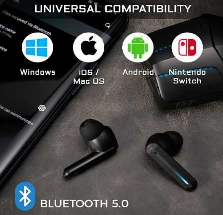 Безжични слушалки G-LAB Korp KRYPTON Bluetooth 5.0