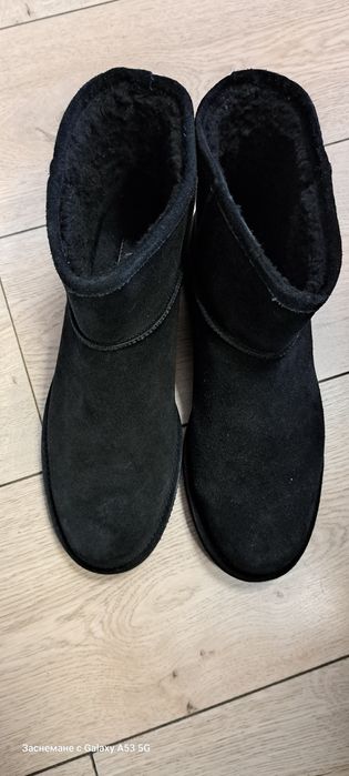 НОВИ Естествен велур боти 41 27 см